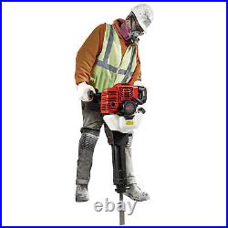 1900W Pick Drill Demolition Jack 52CC 2-Stroke Gas Power Hammer Concrete Breaker