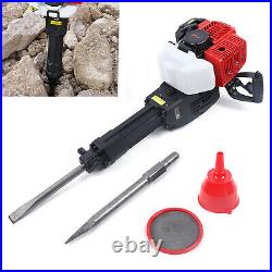 2 Stroke 52CC Demolition Jack Hammer Concrete Breaker Jack Drill Gas Powered