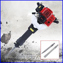 2 Stroke 52CC Demolition Jack Hammer Concrete Breaker Jack Drill Gas Powered