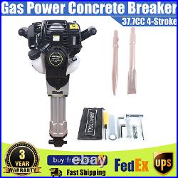37.7CC 4-Stroke Gas Power Concrete Breaker Demolition Jack Hammer Breaker Hammer