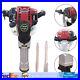 37.7cc 4-Stroke Concrete Rock Breaker Gas Power Demolition Drill Jack Hammer