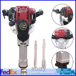 37.7cc 4-Stroke Concrete Rock Breaker Gas Power Demolition Drill Jack Hammer