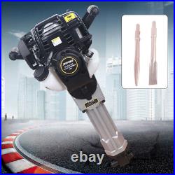 4-Stroke 37.7CC Gas Power Concrete Breaker Demolition Jack Hammer Breaker Hammer