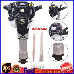 4-Stroke Gas Powered Concrete Breaker Demolition Jack Hammer Breaker Hammer New