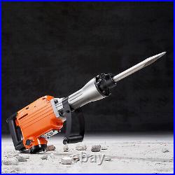 Demolition Jack Hammer Concrete Breaker 2200W Electric Hammer 6 Chisel Bits