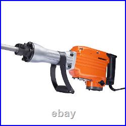 Demolition Jack Hammer Concrete Breaker 2200W Electric Hammer 6 Chisel Bits