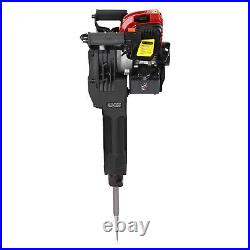 Gas Powered Demolition Jack Hammer 52CC 1700W Concrete Floor Breaker 700-1500BPM